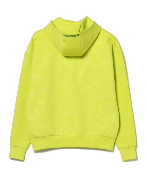 BEAMS GOLF エンボス スウェットパーカー