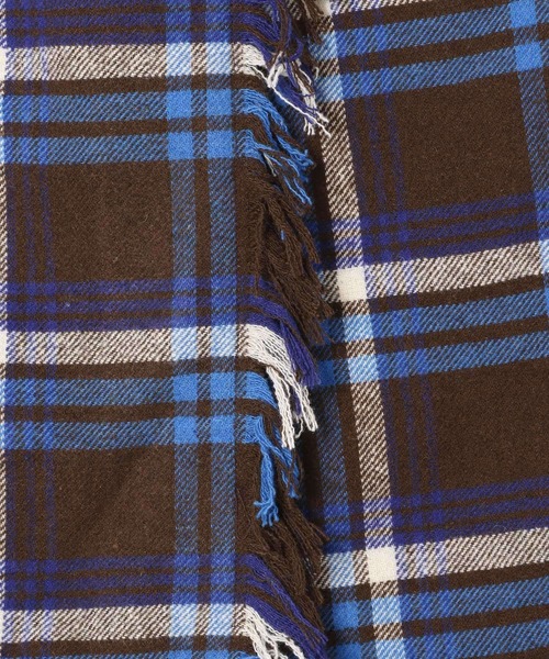 PAGEBOY(ページボーイ)の「チェックフリンジラップスカート(スカート・レディース・ブラック/ブラウン/オフホワイト・FREE)」の16枚目の写真