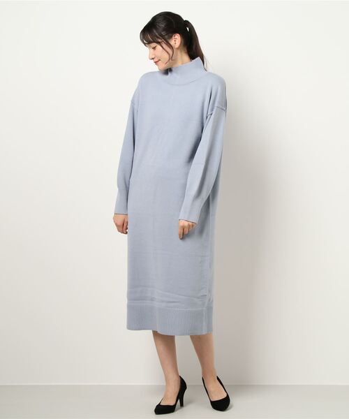 セール ハイネックバックスリットニットワンピース ワンピース Yecca Vecca イェッカヴェッカ のファッション通販 Zozotown