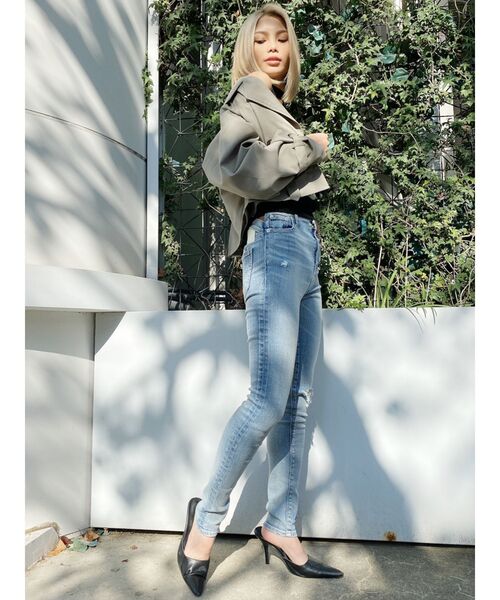 GYDA(ジェイダ)の「3WAYトレンチコート(トレンチコート・レディース・アイボリー/ベージュ/カーキ・FREE)」の7枚目の写真