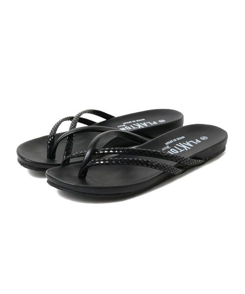 Ray BEAMS（レイビームス）の「PLAKTON / スネーク トング サンダル（サンダル・レディース・ベージュ/ブラック・38/39/35/36/37）」の11枚目の写真