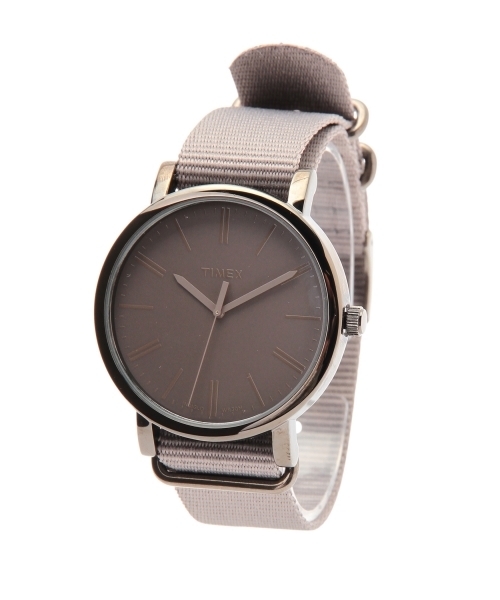 bpr BEAMS（ビーピーアール ビームス ）の「TIMEX / クラシックラウンド　カラー（アナログ腕時計・メンズ・グレー/ブラック・ONE SIZE）」の19枚目の写真