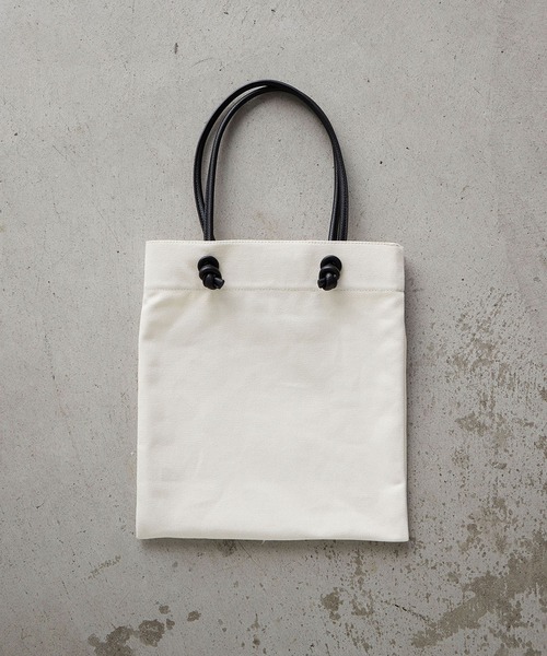 EFOLE（エフォル）の「【EFOLE】 キャンバス　ロゴ　トート（トートバッグ・レディース・オフホワイト・FREE）」の8枚目の写真