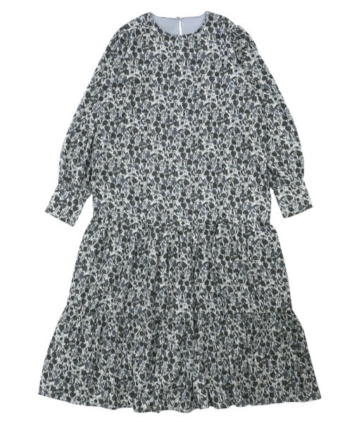 select MOCA（セレクトモカ）の「2021 SS ニュアンスティアードデザインワンピース（ワンピース・レディース・ブラック/ベージュ・FREE）」の13枚目の写真