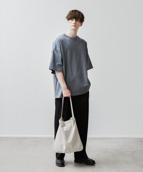 remer loose shoulder tote bag black リメール remer loose shoulder tote bag black リメール - メルカリ