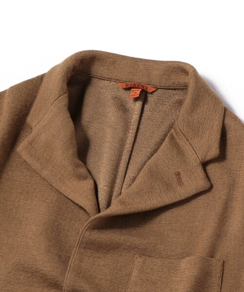 テーラードジャケット BARENA:KNIT JKT