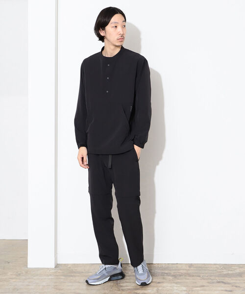 BEAMS LIGHTS（ビームスライツ）の「BEAMS LIGHTS / SHELTECH(R) プルオーバー ブルゾン (セットアップ対応)（ブルゾン・メンズ・ブラック/ブラウン系その他2・SMALL/MEDIUM/LARGE）」の5枚目の写真