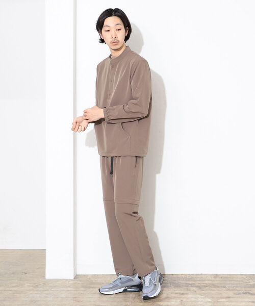 BEAMS LIGHTS（ビームスライツ）の「BEAMS LIGHTS / SHELTECH(R) プルオーバー ブルゾン (セットアップ対応)（ブルゾン・メンズ・ブラック/ブラウン系その他2・SMALL/MEDIUM/LARGE）」の7枚目の写真