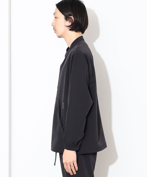 BEAMS LIGHTS（ビームスライツ）の「BEAMS LIGHTS / SHELTECH(R) プルオーバー ブルゾン (セットアップ対応)（ブルゾン・メンズ・ブラック/ブラウン系その他2・SMALL/MEDIUM/LARGE）」の9枚目の写真