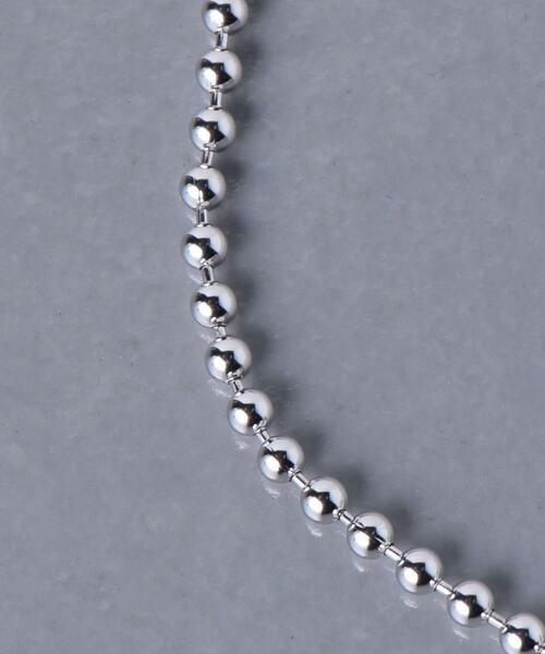 MARIHA（マリハ）の「＜MARIHA(マリハ)＞SILENT ボールチェーン ネックレス 40 ■■■（ネックレス・レディース・シルバー・FREE）」の3枚目の写真