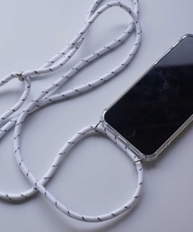 【dictionary / ディクショナリー】 マーブル 編み込み ストラップ付き クリア iPhoneケース 「 78SE , 11/XR, 12/12pro , 12promax , 13 , 13pro」