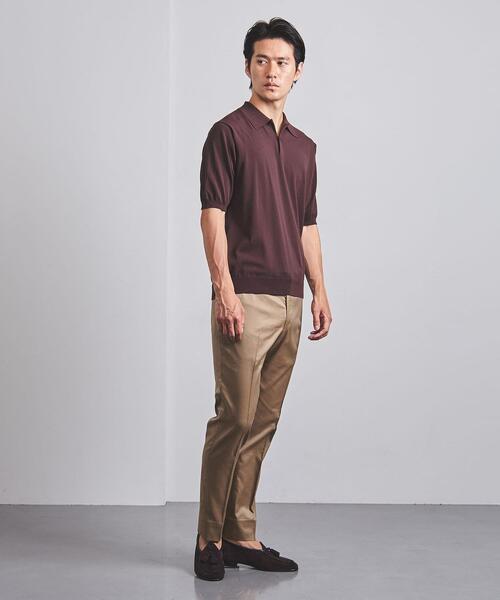 SOVEREIGN（ソブリン）の「＜SOVEREIGN（ソブリン）＞クールモーション ツイル サイドエクステンド ノープリーツ（その他パンツ・メンズ・ベージュ/ダークグレー/コバルトブルー・48/50/52/54/42/44/46）」の10枚目の写真