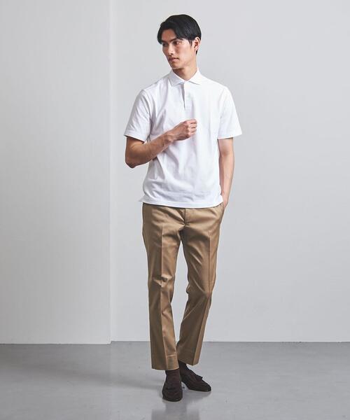 SOVEREIGN（ソブリン）の「＜SOVEREIGN（ソブリン）＞クールモーション ツイル サイドエクステンド ノープリーツ（その他パンツ・メンズ・ベージュ/ダークグレー/コバルトブルー・48/50/52/54/42/44/46）」の8枚目の写真