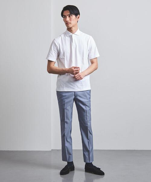 SOVEREIGN（ソブリン）の「＜SOVEREIGN（ソブリン）＞クールモーション ツイル サイドエクステンド ノープリーツ（その他パンツ・メンズ・ベージュ/ダークグレー/コバルトブルー・48/50/52/54/42/44/46）」の14枚目の写真