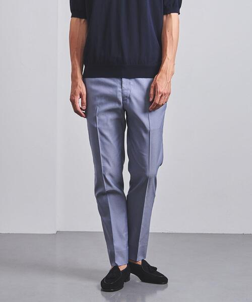 SOVEREIGN（ソブリン）の「＜SOVEREIGN（ソブリン）＞クールモーション ツイル サイドエクステンド ノープリーツ（その他パンツ・メンズ・ベージュ/ダークグレー/コバルトブルー・48/50/52/54/42/44/46）」の17枚目の写真