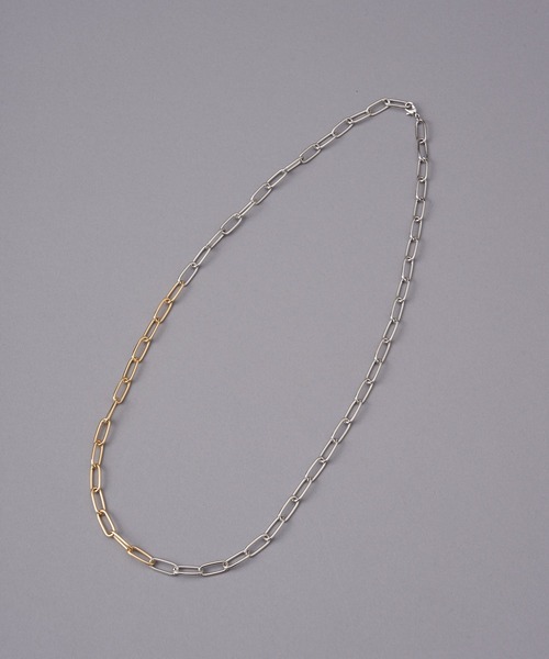 CIAOPANIC（チャオパニック）の「2トーンチェーンネックレス（ネックレス・レディース・シルバー・FREE）」の2枚目の写真