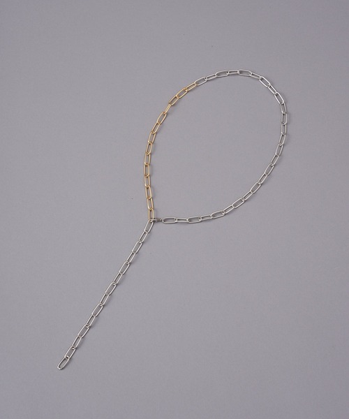 CIAOPANIC（チャオパニック）の「2トーンチェーンネックレス（ネックレス・レディース・シルバー・FREE）」の4枚目の写真