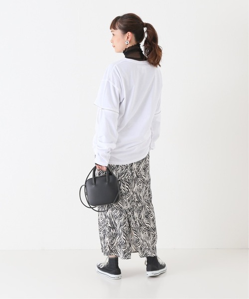 JOINT WORKS（ジョイントワークス）の「J-サイドスリットミディペンシルスカート（スカート・レディース・ブラック/ブラウン・SMALL/MEDIUM）」の16枚目の写真