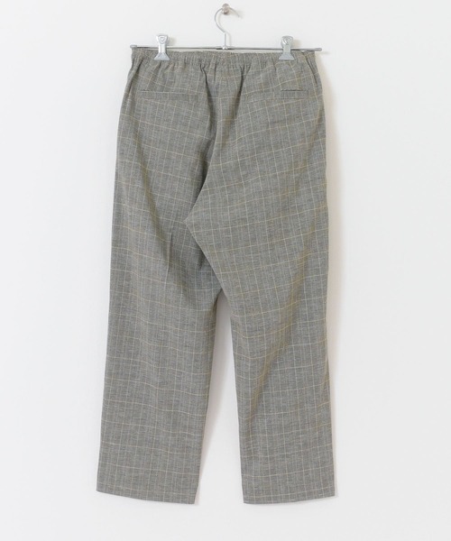 URBAN RESEARCH（アーバンリサーチ）の「ドライTRリネンイージーパンツ（その他パンツ・メンズ・ネイビー/チェック・LARGE/MEDIUM）」の9枚目の写真