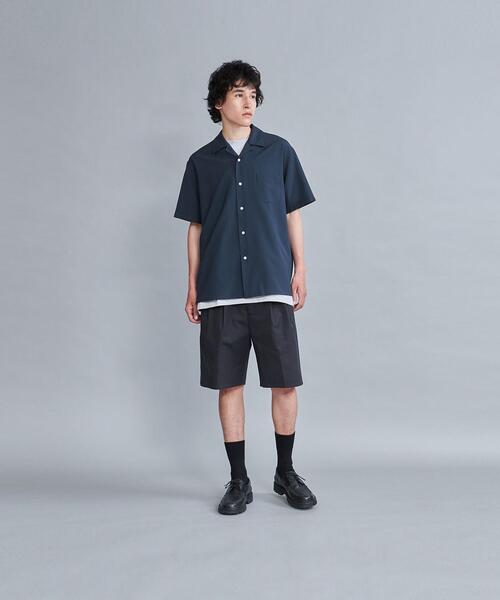 Steven Alan(スティーブンアラン)の「<Steven Alan> PINHEAD OPEN COLLAR SHORT SLEEVE SHIRT-BOLD/シャツ(シャツ/ブラウス・メンズ・ネイビー/ダークグレー・S/M/L/XL)」の10枚目の写真