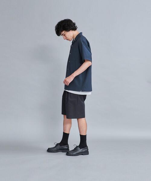 Steven Alan(スティーブンアラン)の「<Steven Alan> PINHEAD OPEN COLLAR SHORT SLEEVE SHIRT-BOLD/シャツ(シャツ/ブラウス・メンズ・ネイビー/ダークグレー・S/M/L/XL)」の19枚目の写真