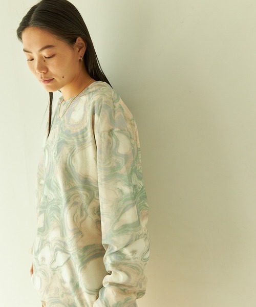 VACANCY（ヴァカンシー）の「ニュアンス柄シアートップス（シャツ/ブラウス・レディース・ブルー/その他・FREE）」の21枚目の写真