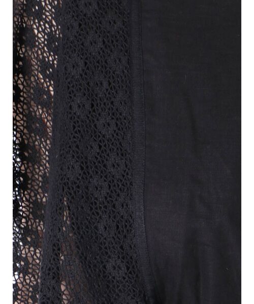 merry jenny（メリージェニー）の「スクエアスリーブレースコンビワンピース（ワンピース・レディース・ブラック/オフホワイト/アイボリー・FREE）」の12枚目の写真