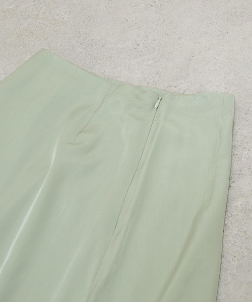 Chillfar（チルファー）の「サテンAラインスカート（スカート・レディース・ブラック/ベージュ/ミント・MEDIUM/LARGE）」の22枚目の写真