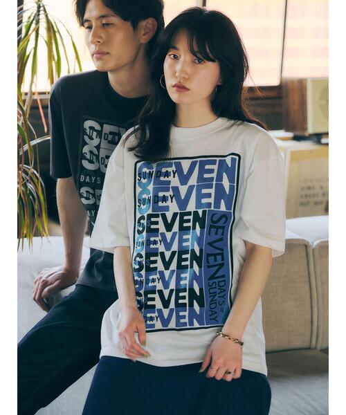 セール】SEVEN 8 TEE ＊◇（Tシャツ/カットソー）｜SEVENDAYS=SUNDAY