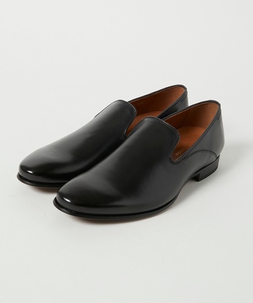 KATHARINE HAMNETT LONDON （キャサリンハムネットロンドン）の「KATHARINE HAMNETT LONDON/キャサリンハムネットロンドン スリッポン（スリッポン・メンズ・ブラック/ブラウン/ダークブラウン・24.5/25/25.5/26/26.5/27）」の21枚目の写真