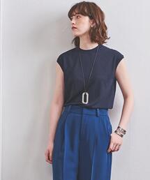 UNITED ARROWS | UBC ミニハイネック フレンチスリーブニット(ニット/セーター)