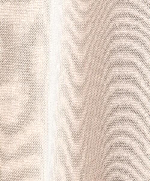 UNITED ARROWS（ユナイテッドアローズ）の「UBC ミニハイネック フレンチスリーブニット◆（ニット/セーター・レディース・ダークブラウン/ベージュ/ネイビー・FREE）」の16枚目の写真