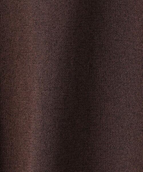 UNITED ARROWS（ユナイテッドアローズ）の「UBC ミニハイネック フレンチスリーブニット◆（ニット/セーター・レディース・ダークブラウン/ベージュ/ネイビー・FREE）」の17枚目の写真