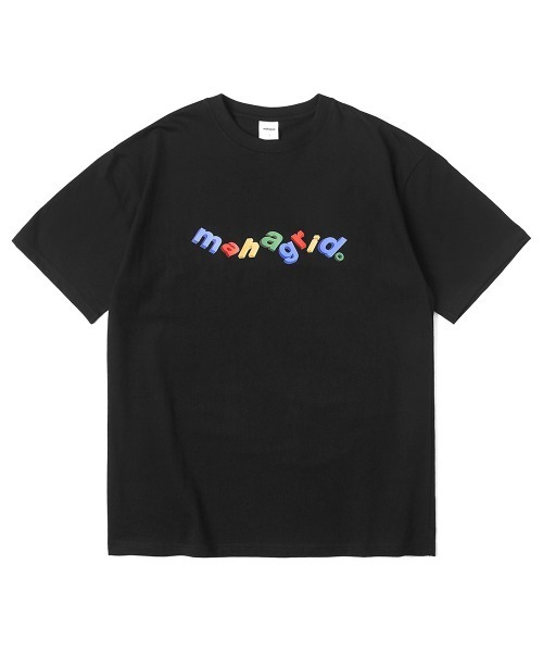 MAHAGRID(マハグリッド)の「【mahagrid】GRAVITY LOGO TEE / マハグリッド グラビティ ロゴ Tシャツ(Tシャツ/カットソー・メンズ・ホワイト/ブラック・SMALL/LARGE/X-LARGE/MEDIUM)」の2枚目の写真