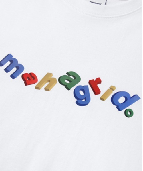MAHAGRID(マハグリッド)の「【mahagrid】GRAVITY LOGO TEE / マハグリッド グラビティ ロゴ Tシャツ(Tシャツ/カットソー・メンズ・ホワイト/ブラック・SMALL/LARGE/X-LARGE/MEDIUM)」の6枚目の写真