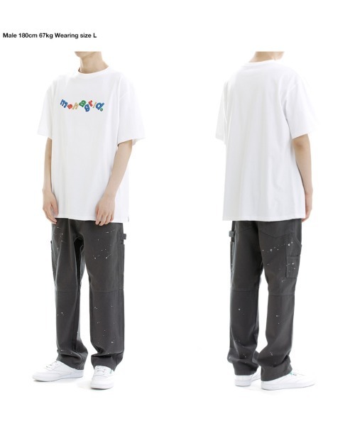 MAHAGRID(マハグリッド)の「【mahagrid】GRAVITY LOGO TEE / マハグリッド グラビティ ロゴ Tシャツ(Tシャツ/カットソー・メンズ・ホワイト/ブラック・SMALL/LARGE/X-LARGE/MEDIUM)」の5枚目の写真