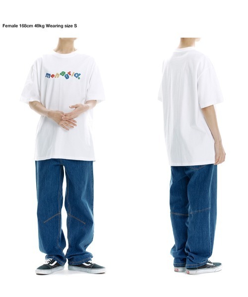 MAHAGRID(マハグリッド)の「【mahagrid】GRAVITY LOGO TEE / マハグリッド グラビティ ロゴ Tシャツ(Tシャツ/カットソー・メンズ・ホワイト/ブラック・SMALL/LARGE/X-LARGE/MEDIUM)」の4枚目の写真
