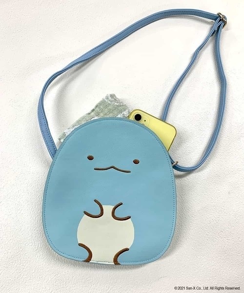 a.v.v（アーヴェヴェ）の「[KIDS]【数量限定】すみっコぐらし なかよしポシェット（ショルダーバッグ・キッズ・ホワイト/ベージュ/ライトブルー・120）」の13枚目の写真