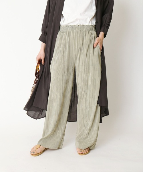 Simplicite（サンプリシテ）の「ワッシャージャガードカットパンツ◆（デニムパンツ・レディース・ベージュ/グレー/ブルー系その他・FREE）」の7枚目の写真