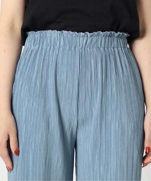 Simplicite（サンプリシテ）の「ワッシャージャガードカットパンツ◆（デニムパンツ・レディース・ベージュ/グレー/ブルー系その他・FREE）」の12枚目の写真