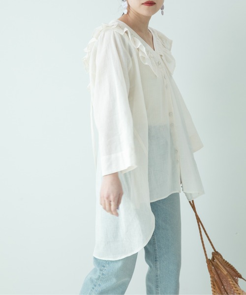 Eimee Law（エイミーロウ）の「プリーツカラー レースアップBL