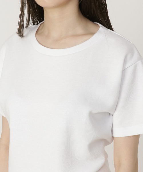 REDYAZEL（レディアゼル）の「グログランリボンＴシャツ（Tシャツ/カットソー・レディース・ブラック/オフホワイト/イエロー・FREE）」の20枚目の写真