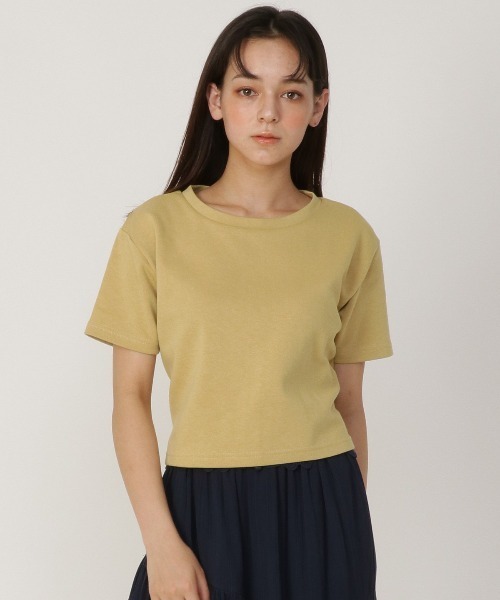 REDYAZEL（レディアゼル）の「グログランリボンＴシャツ（Tシャツ/カットソー・レディース・ブラック/オフホワイト/イエロー・FREE）」の11枚目の写真