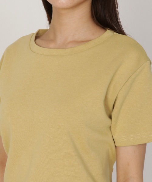 REDYAZEL（レディアゼル）の「グログランリボンＴシャツ（Tシャツ/カットソー・レディース・ブラック/オフホワイト/イエロー・FREE）」の8枚目の写真