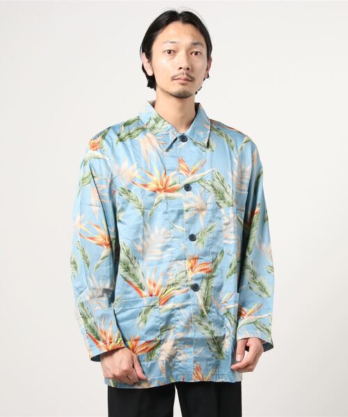 SpinnerBait（スピナーベイト）の「【SPINNER BAIT NAVY LABEL】スピナーベイト パジャマ シャツ（シャツ/ブラウス・メンズ・グレー系その他/ベージュ系その他/ブルー系その他/ブルー系その他2・46/42/50）」の4枚目の写真