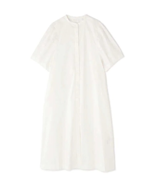 N.（N. Natural Beauty Basic）（エヌエヌナチュラルビューティーベーシック）の「◆ギャザーカーブスリーブワンピース（ワンピース・レディース・オフホワイト/ブラック/ブルー系その他・MEDIUM）」の16枚目の写真