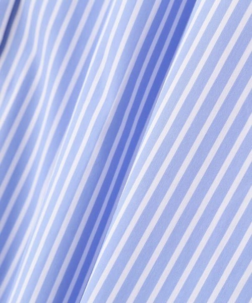 N.（N. Natural Beauty Basic）（エヌエヌナチュラルビューティーベーシック）の「◆ギャザーカーブスリーブワンピース（ワンピース・レディース・オフホワイト/ブラック/ブルー系その他・MEDIUM）」の21枚目の写真