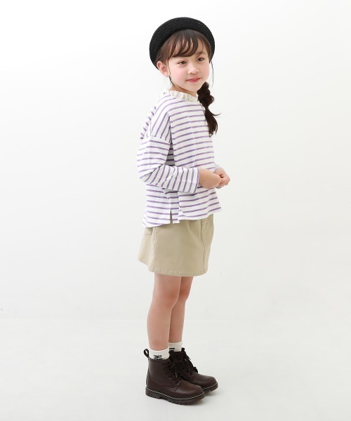 devirock（デビロック）の「襟フリルタンクトップ（タンクトップ・キッズ・ホワイト・110cm/100cm/120cm/130cm/140cm/150cm/160cm）」の13枚目の写真