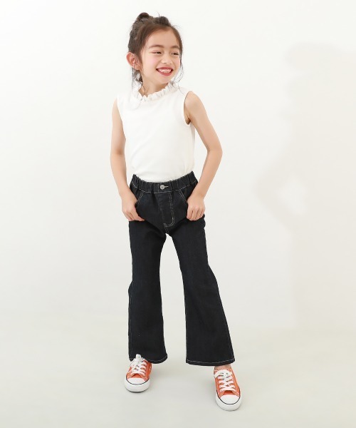 devirock（デビロック）の「襟フリルタンクトップ（タンクトップ・キッズ・ホワイト・110cm/100cm/120cm/130cm/140cm/150cm/160cm）」の18枚目の写真