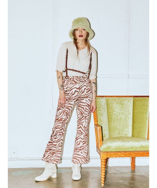 jouetie（ジュエティ）の「シンハーネスベルト（ベルト・レディース・アイボリー/ブラック/ブラウン・FREE）」の10枚目の写真